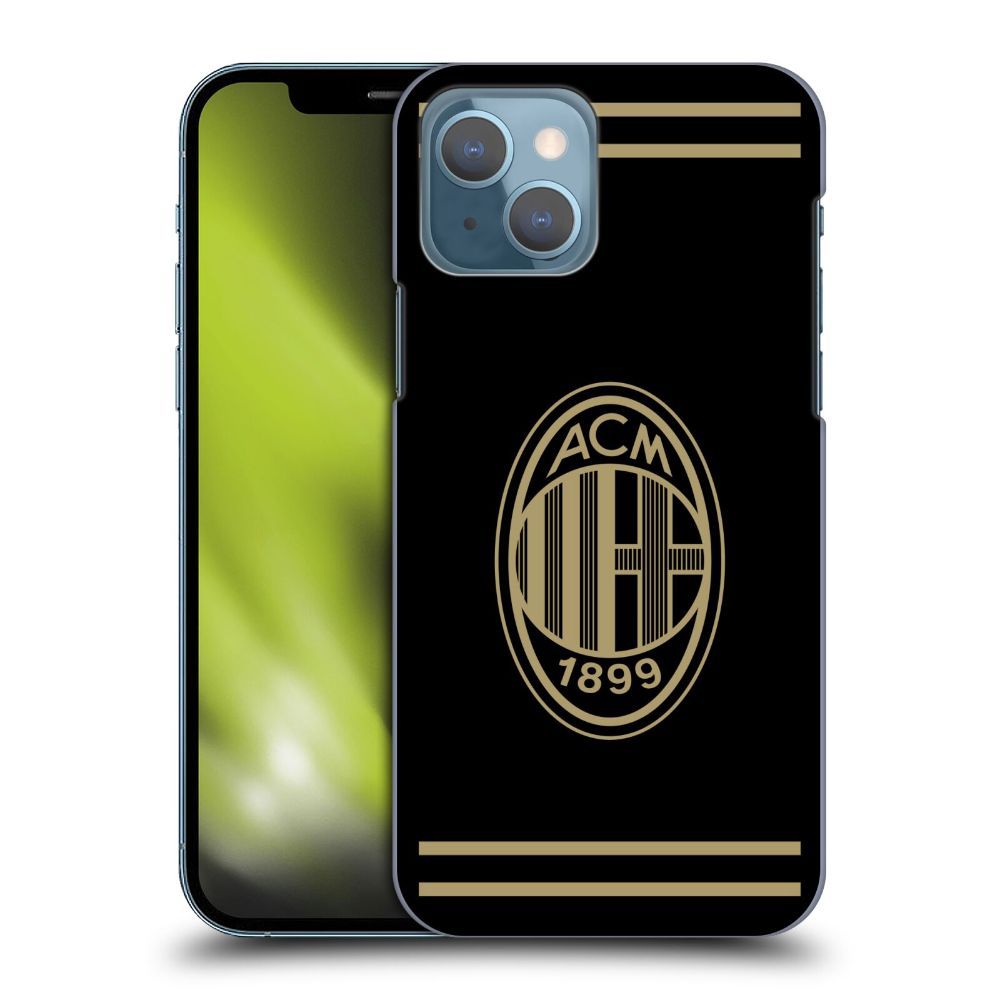 AC MILAN ACミラン (創設 125年 )  Black And Gold ハード case 公式 オフィシャル