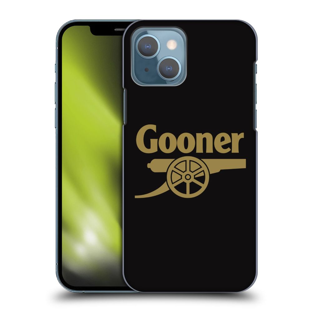 ARSENAL FC アーセナルFC Black and Gold ハード case Apple iPhoneケース 公式 オフィシャル