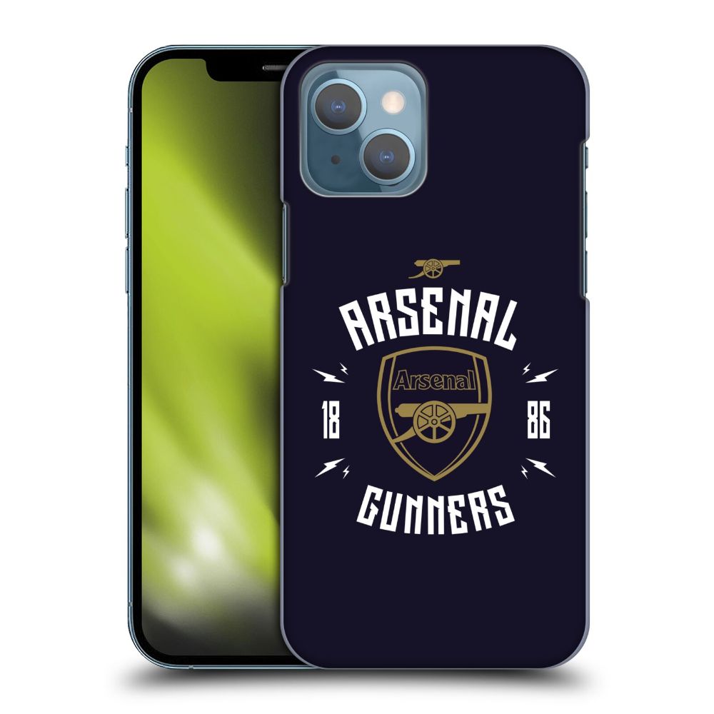 ARSENAL FC アーセナルFC Typography Gunners ハード case  公式 オフィシャル