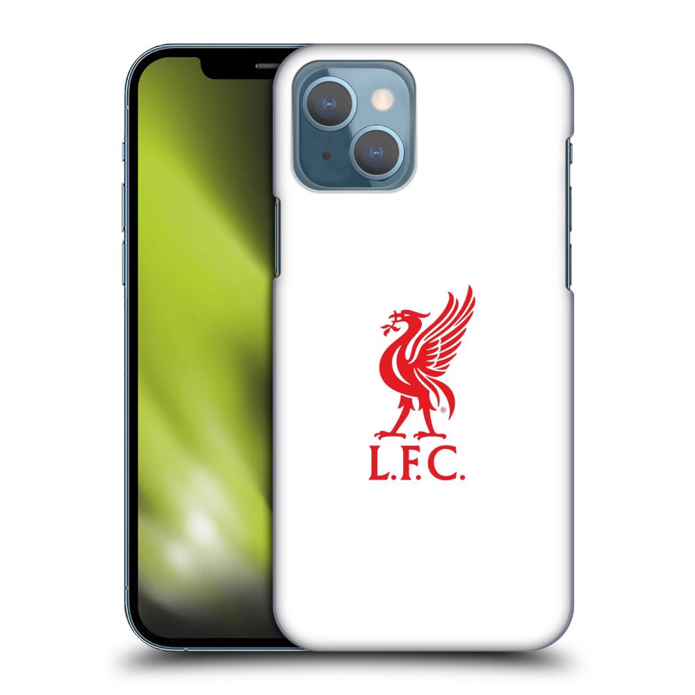 LIVERPOOL FC リヴァプールFC - Red Logo On White ハード case / Apple iPhoneケース 【公式 / オフィシャル】