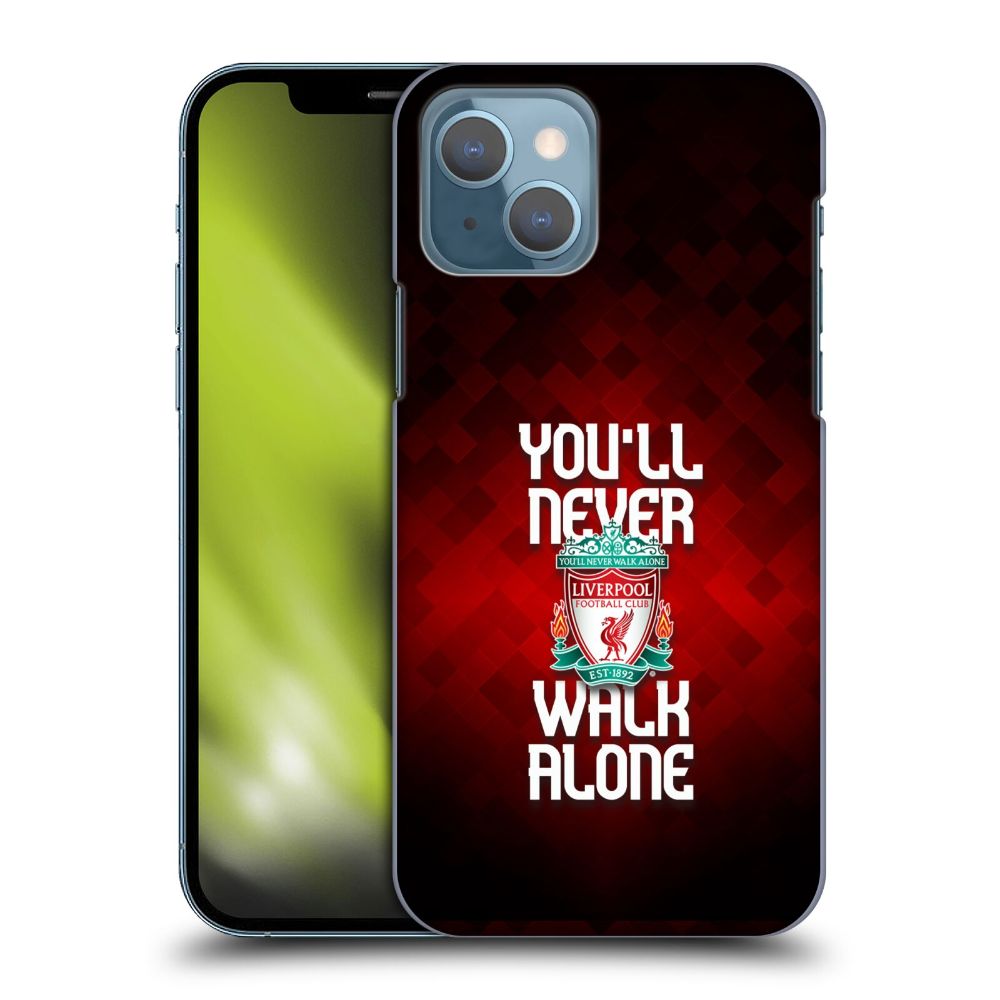 LIVERPOOL FC リヴァプールFC - Red Pixel Plain ハード case / Apple iPhoneケース 【公式 / オフィシャル】