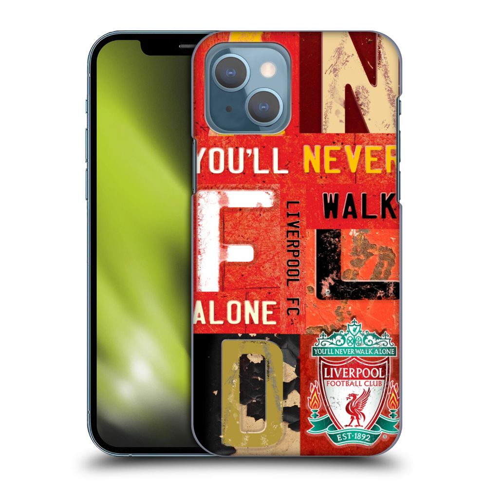 LIVERPOOL FC リヴァプールFC - Vintage Plate Anfield ハード case / Apple iPhoneケース 【公式 / オフィシャル】