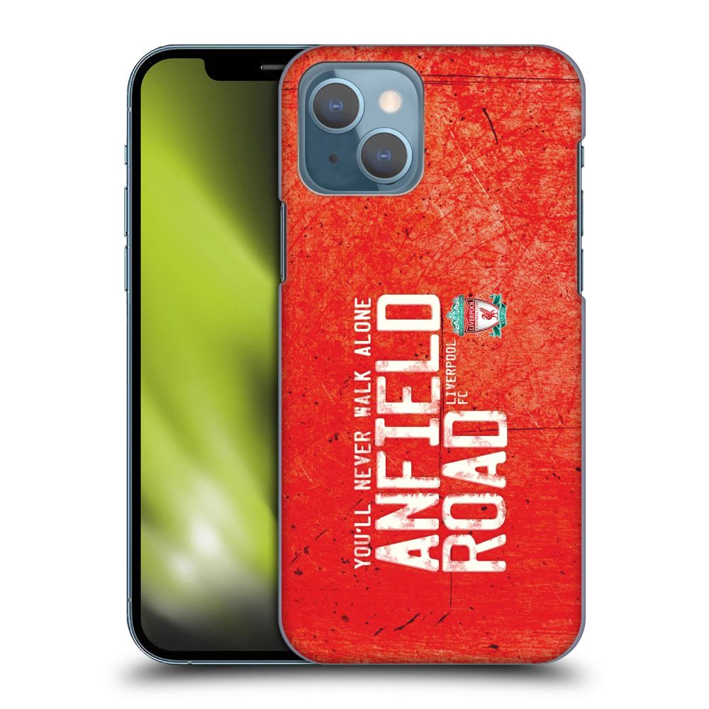 LIVERPOOL FC リヴァプールFC - Anfield Road Red ハード case / Apple iPhoneケース 【公式 / オフィシャル】