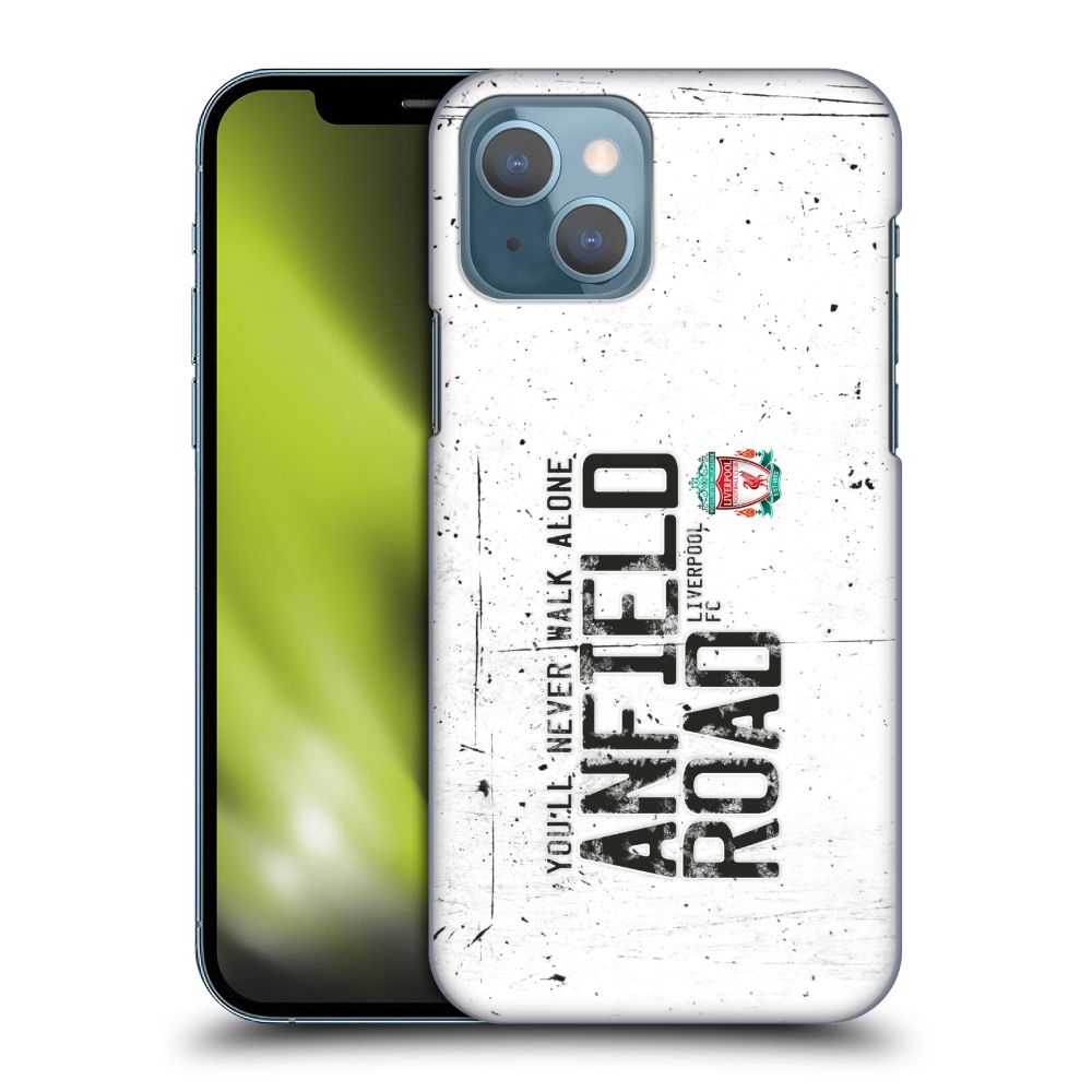 LIVERPOOL FC リヴァプールFC - Anfield Road White ハード case / Apple iPhoneケース 【公式 / オフィシャル】