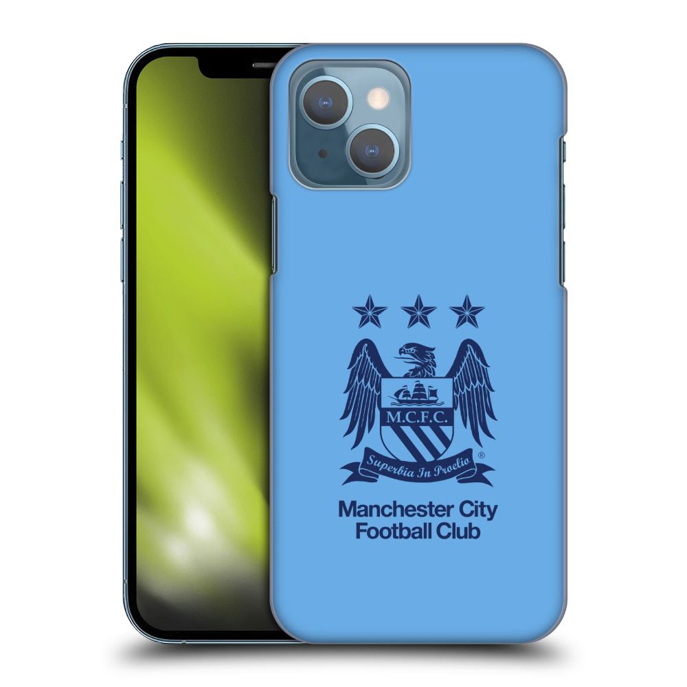 MANCHESTER CITY FC マンチェスターシティFC - Obsidian on Sky Blue ハード case / Apple iPhoneケース 【公式 / オフィシャル】