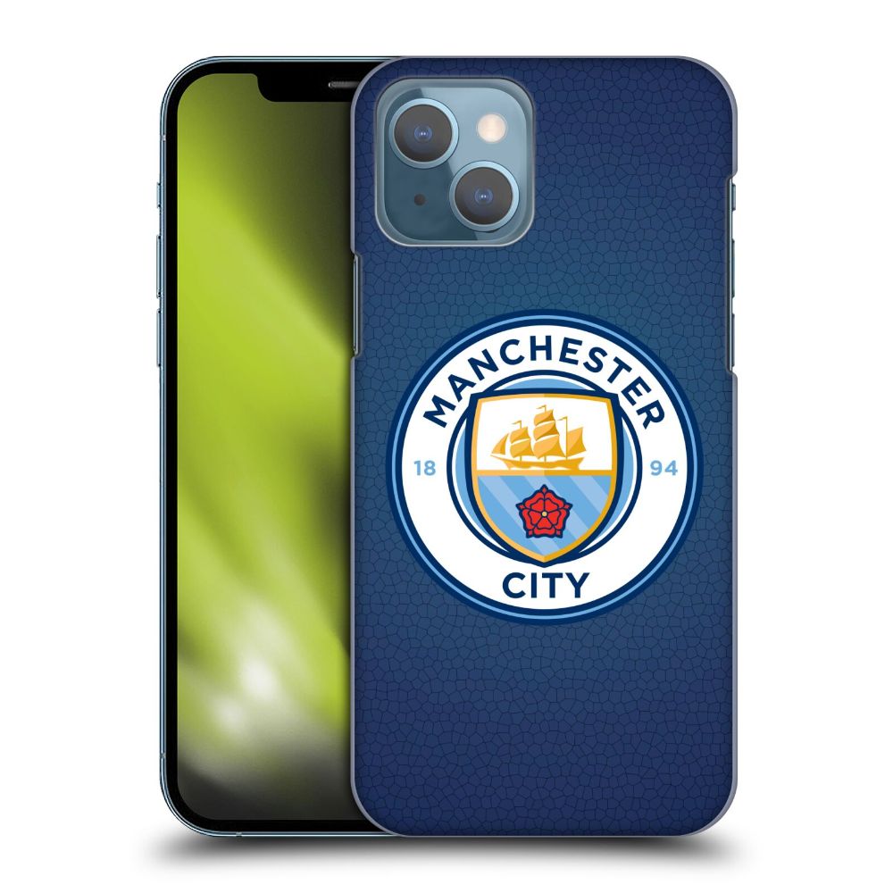 MANCHESTER CITY FC マンチェスターシティFC - Obsidian Mosaic Full Colour ハード case / Apple iPhoneケース 【公式 / オフィシャル】