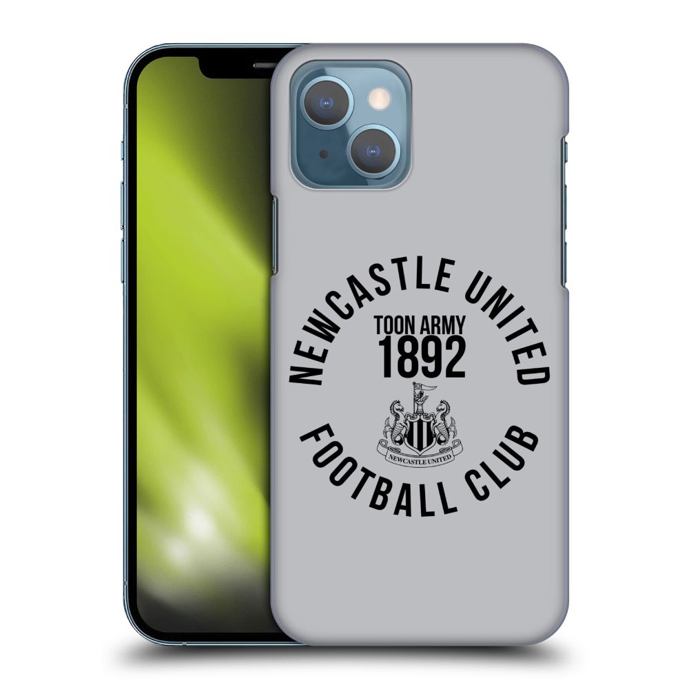 NEWCASTLE UNITED FC ニューカッスルユナイテッドFC - Toon Army Grey ハード case / Apple iPhoneケース 【公式 / オフィシャル】