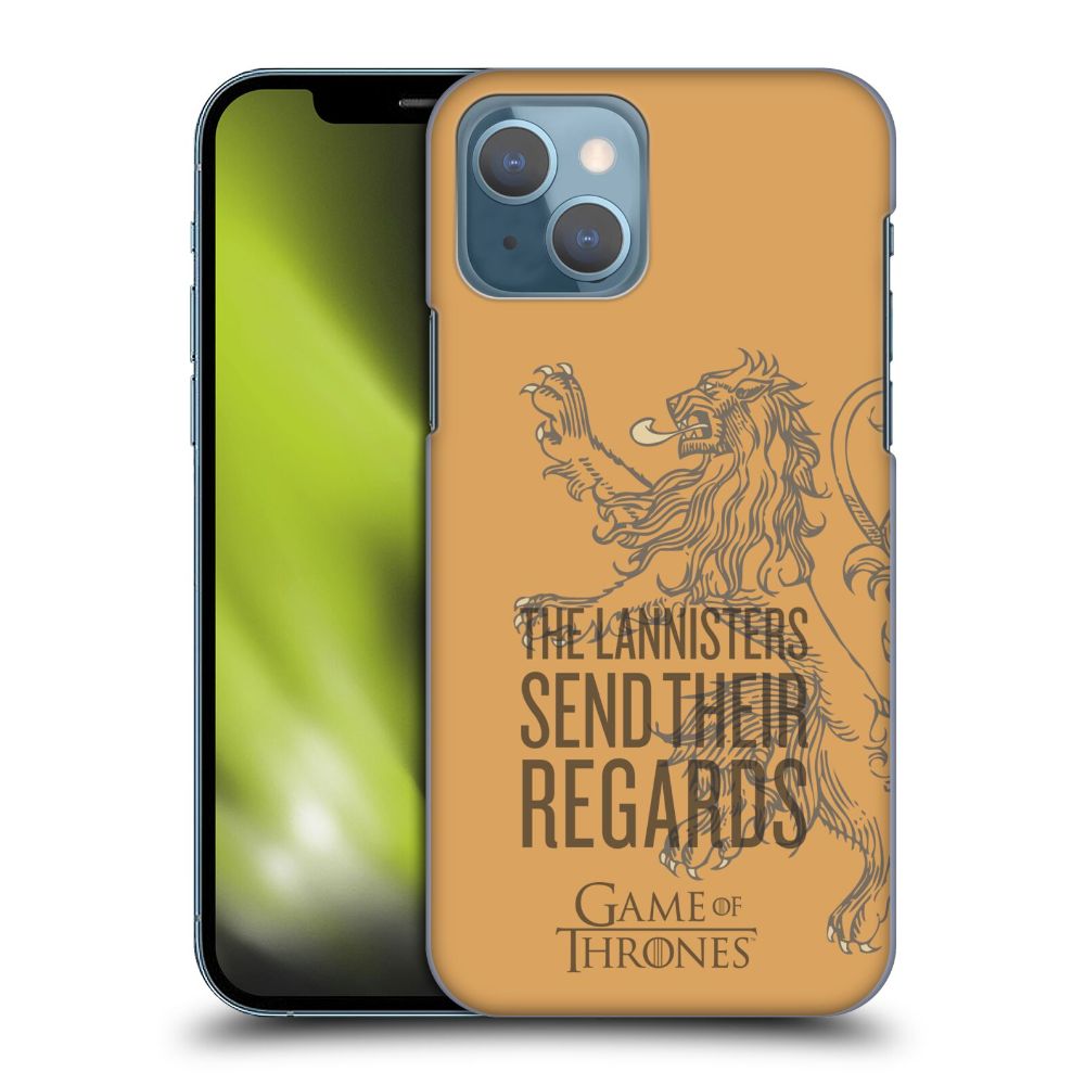 GAME OF THRONES ゲーム・オブ・スローンズ - Season 8 For The Throne Art / Lannister ハード case / Apple iPhoneケース 【公式 / オフィシャル】