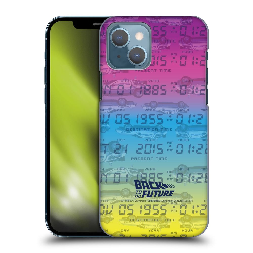 BACK TO THE FUTURE バックトゥザフューチャー (BTTF2 公開 35周年 ) Ombre ハード case 公式 