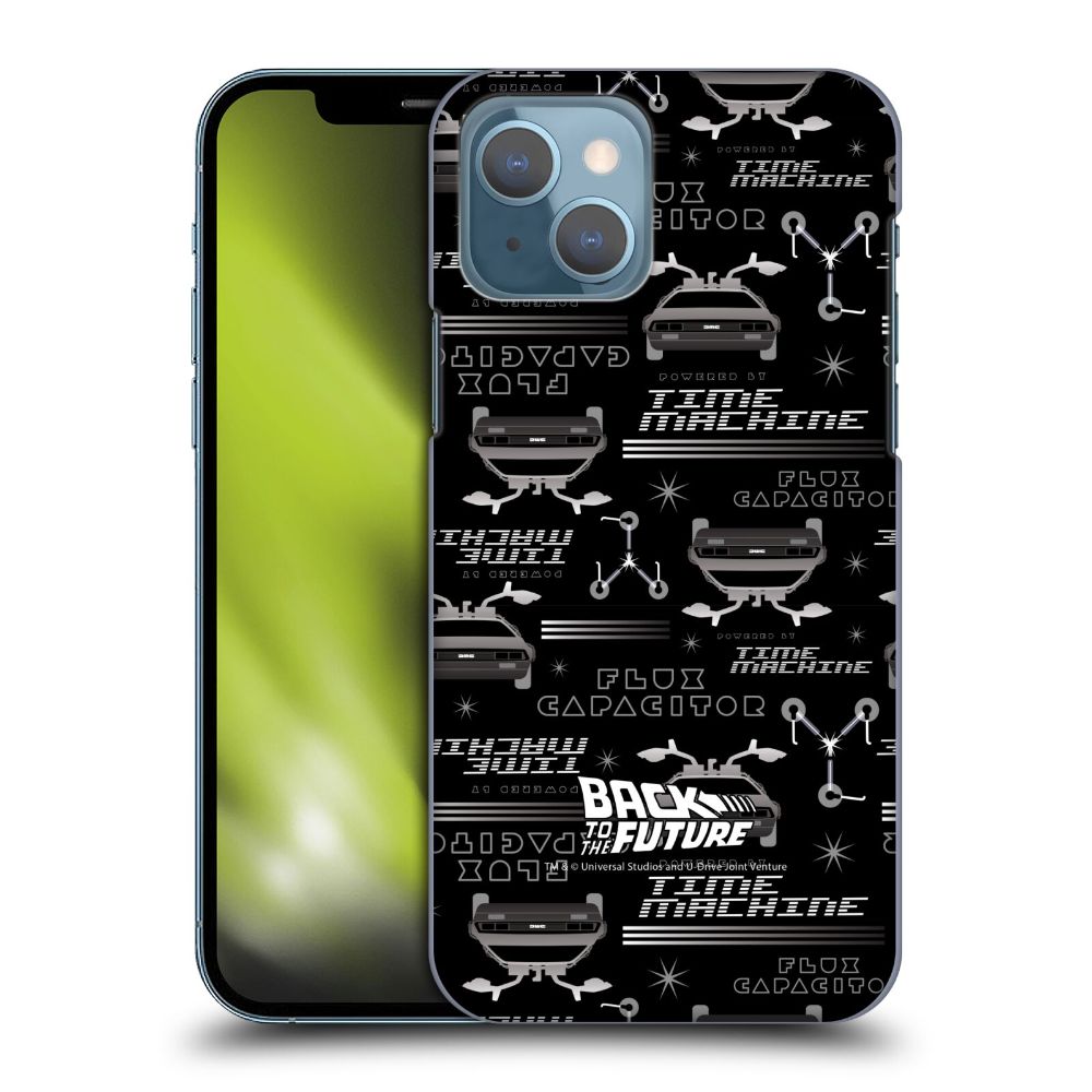 BACK TO THE FUTURE バックトゥザフューチャー (「BTTF2」 35周年 ) Black ハード case　公式 