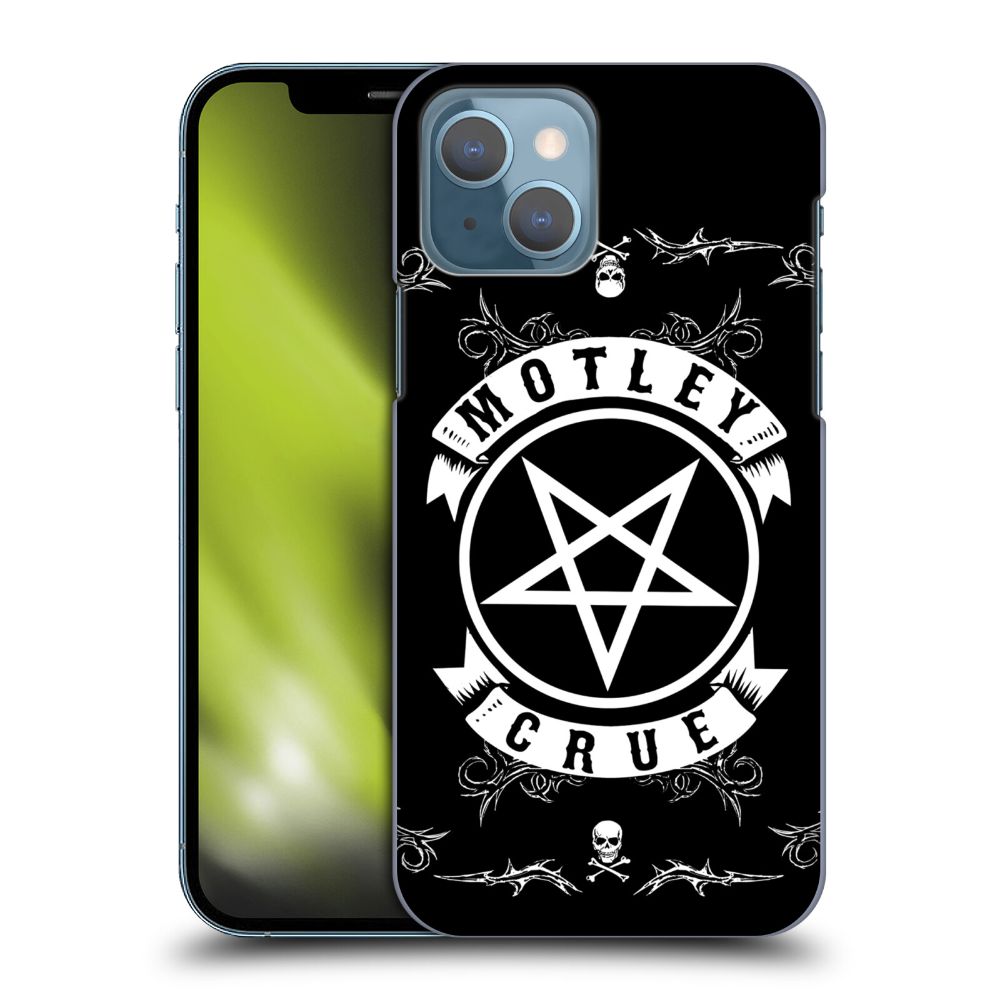 MOTLEY CRUE モトリークルー - Pentagram And Skull ハード case / Apple iPhoneケース 【公式 / オフィシャル】