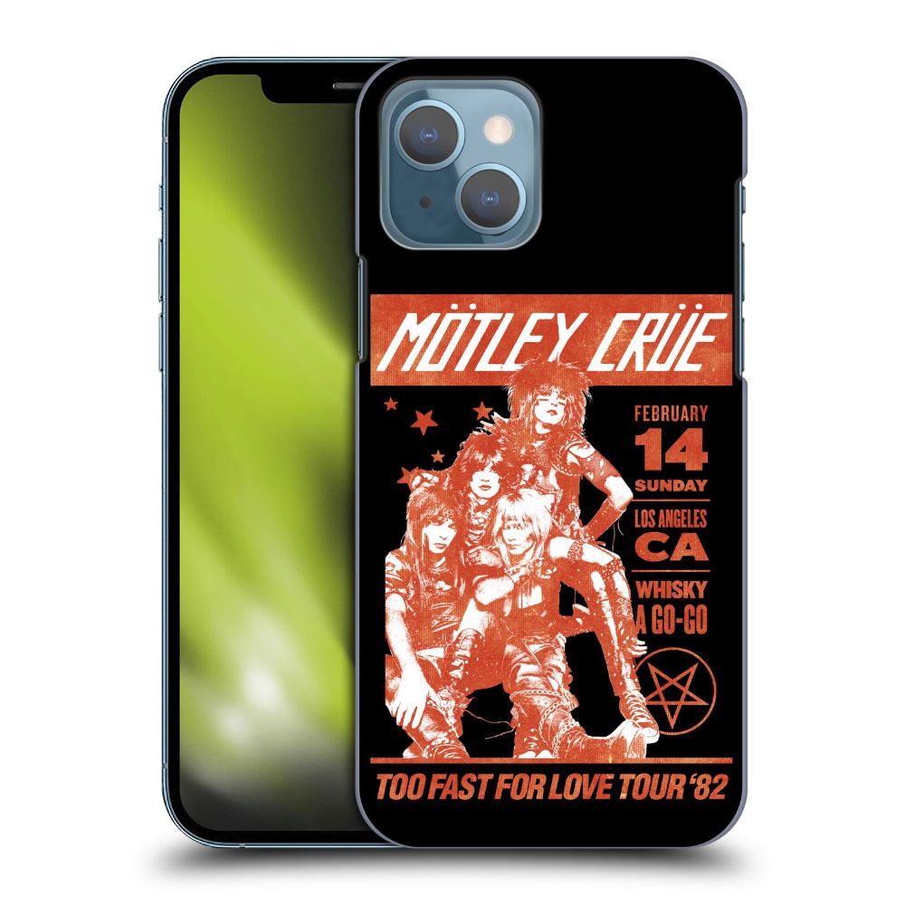 MOTLEY CRUE モトリークルー - Too Fast For Love ハード case / Apple iPhoneケース 【公式 / オフィシャル】