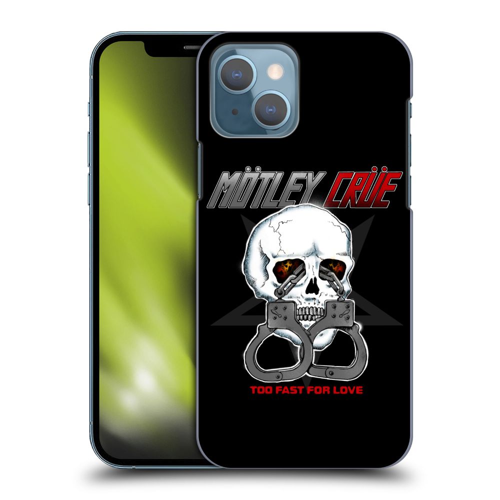 MOTLEY CRUE モトリークルー - Too Fast For Love Skull ハード case / Apple iPhoneケース 【公式 / オフィシャル】