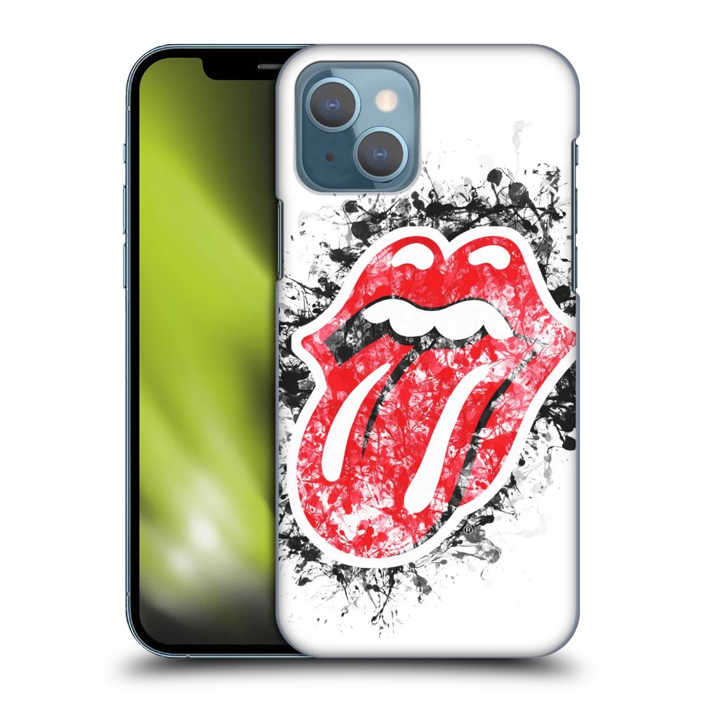 ROLLING STONES ローリングストーンズ (デビュー作 60周年 ) - Distressed Tongue ハード case / Apple iPhoneケース 【公式 / オフィシャル】