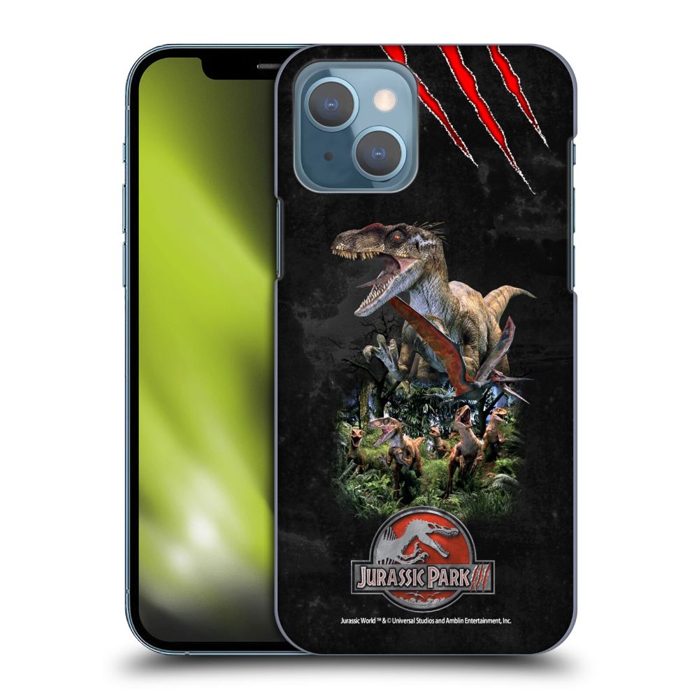 JURASSIC PARK ジュラシックパーク - Dinosaurs 3 ハード case / Apple iPhoneケース 【公式 / オフィシャル】