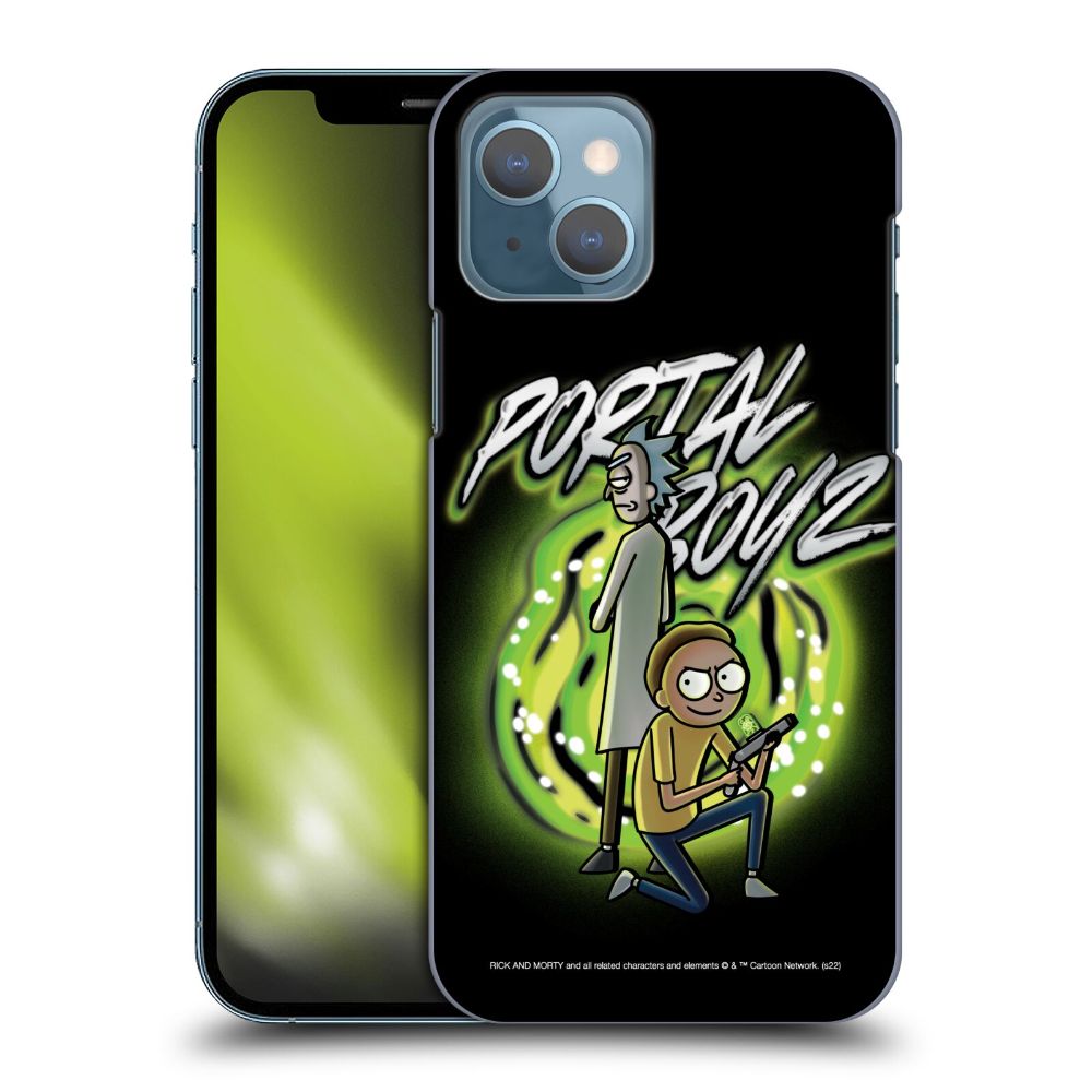 RICK AND MORTY リックアンドモーティ - Season 5 Graphics / Portal Boyz ハード case / Apple iPhoneケース 【公式 / オフィシャル】