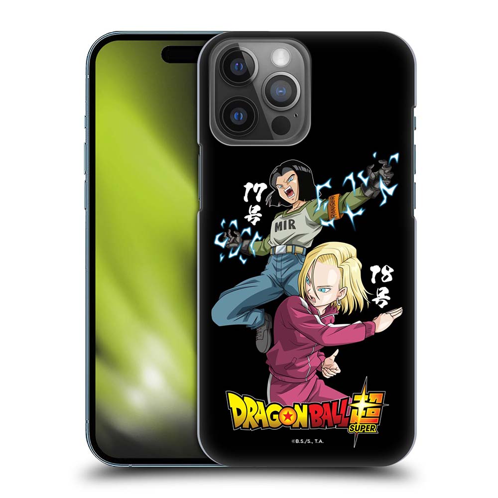 DRAGON BALL ドラゴンボール (ドラゴンボールDAIMA 放送中 ) - Dragon Ball Super / Universe Survival Characters / Android 17 & 18 ハード case / Apple iPhoneケース 【公式 / オフィシャル】