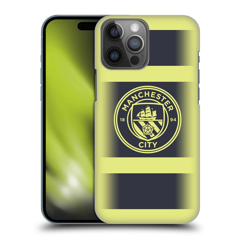 MANCHESTER CITY FC マンチェスターシティFC - 2022/23 Badge Kit / Third ハード case / Apple iPhoneケース 【公式 / オフィシャル】