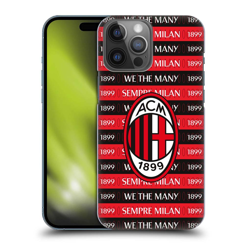 AC MILAN ACミラン (創設 125年 )  Art Sempre Milan 1899 ハード case 公式 オフィシャル