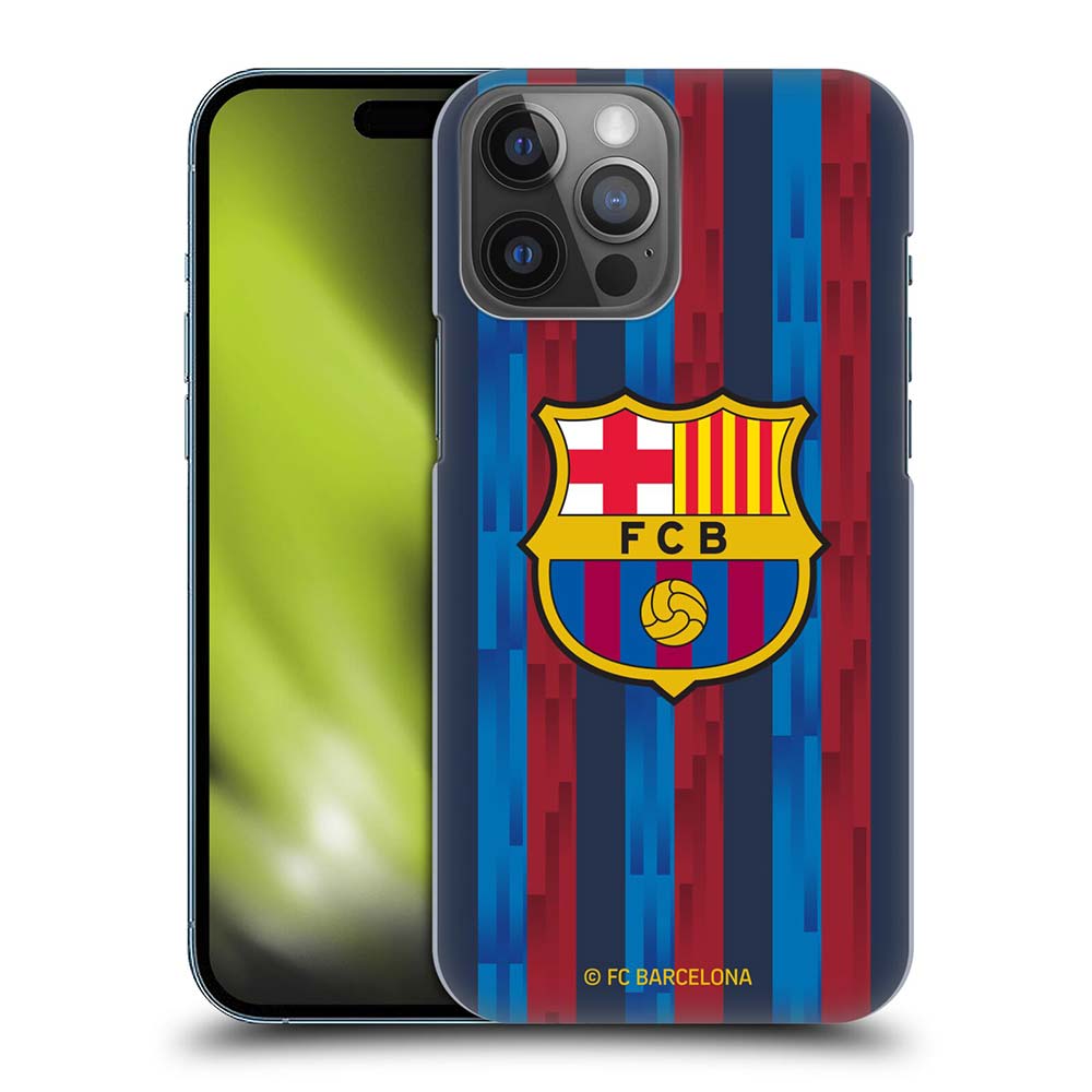 FC BARCELONA FCバルセロナ - 2022/23 Crest Kit / Home ハード case / Apple iPhoneケース 【公式 / オフィシャル】