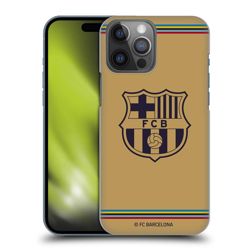 FC BARCELONA FCバルセロナ - 2022/23 Crest Kit / Away ハード case / Apple iPhoneケース 【公式 / オフィシャル】