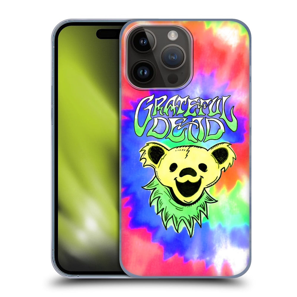 GRATEFUL DEAD グレイトフルデッド - Bear Tie Dye ハード case / Apple iPhoneケース 【公式 / オフィシャル】