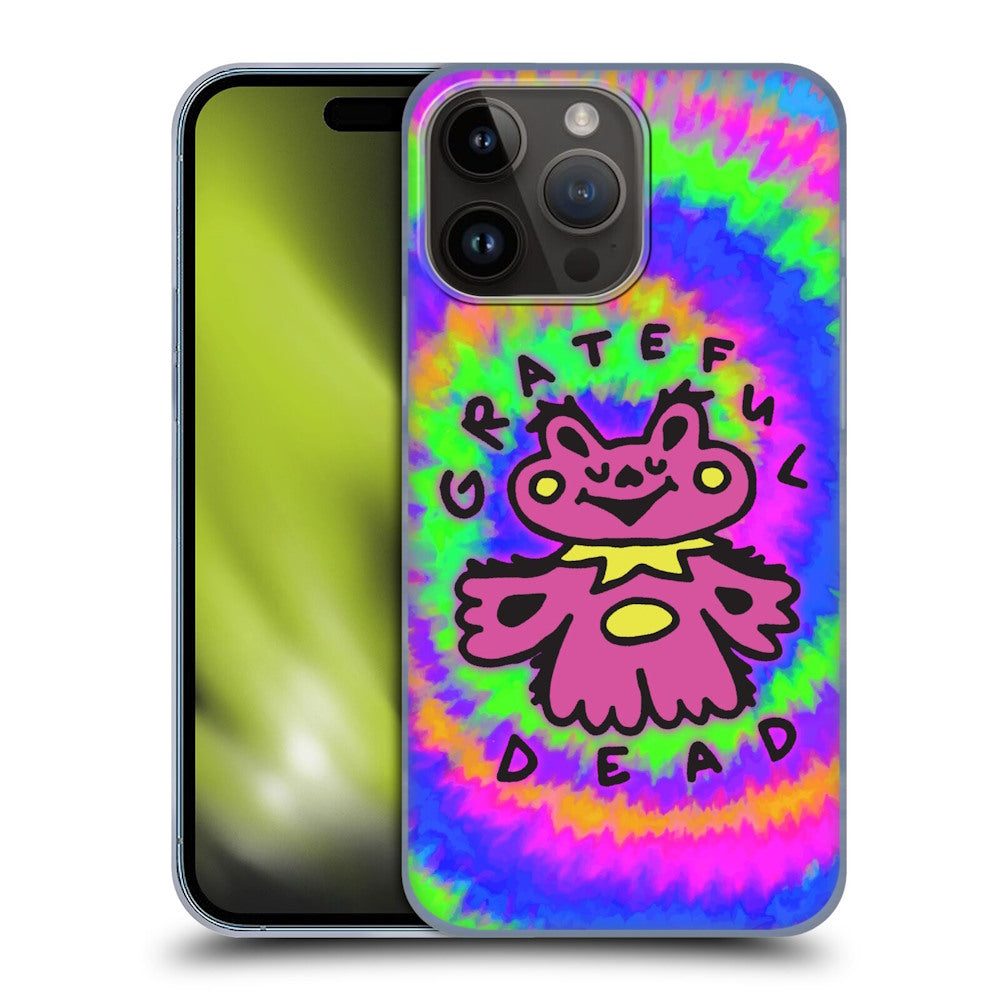 GRATEFUL DEAD グレイトフルデッド - Dancing Bear Colorful ハード case / Apple iPhoneケース 【公式 / オフィシャル】