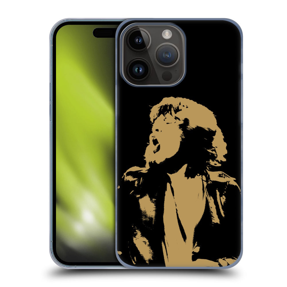 ROLLING STONES ローリングストーンズ (デビュー作 60周年 ) - Mick Jagger Grunge ハード case / Apple iPhoneケース 【公式 / オフィシャル】