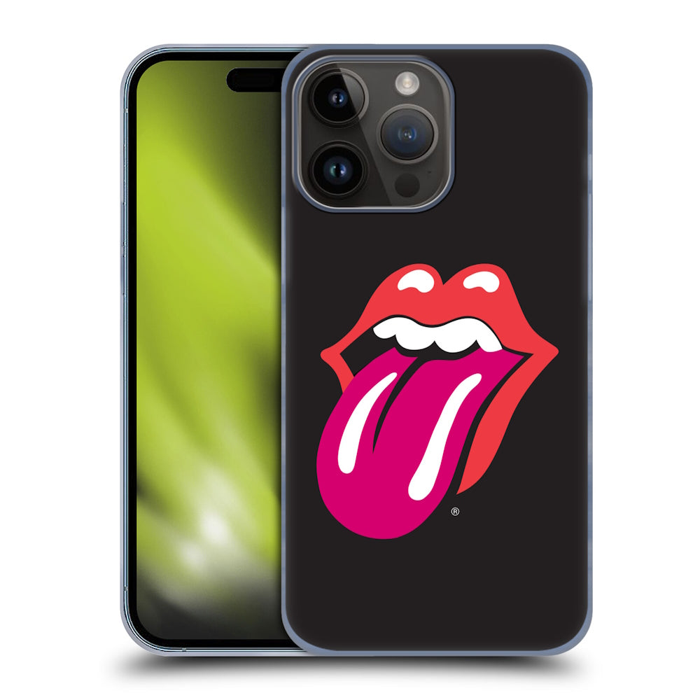 ROLLING STONES ローリングストーンズ (デビュー作 60周年 ) - Pink Tongue ハード case / Apple iPhoneケース 【公式 / オフィシャル】