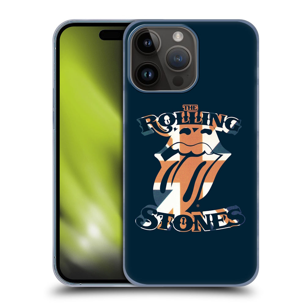 ROLLING STONES ローリングストーンズ (デビュー作 60周年 ) - Union Jack Tongue ハード case / Apple iPhoneケース 【公式 / オフィシャル】