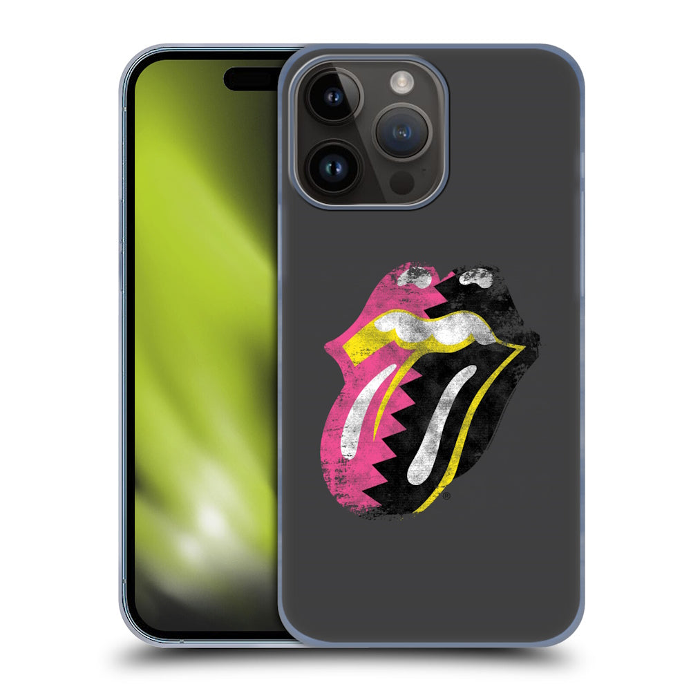 ROLLING STONES ローリングストーンズ (デビュー作 60周年 ) - Girls Pop Art Tongue Solo ハード case / Apple iPhoneケース 【公式 / オフィシャル】