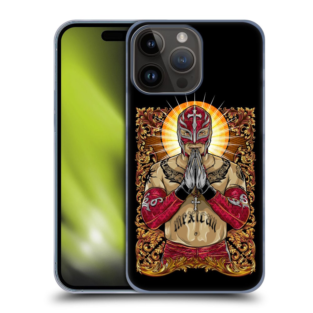 WWE ダブルダブルイー - Rey Mysterio Glow ハード case / Apple iPhoneケース 【公式 / オフィシャル】