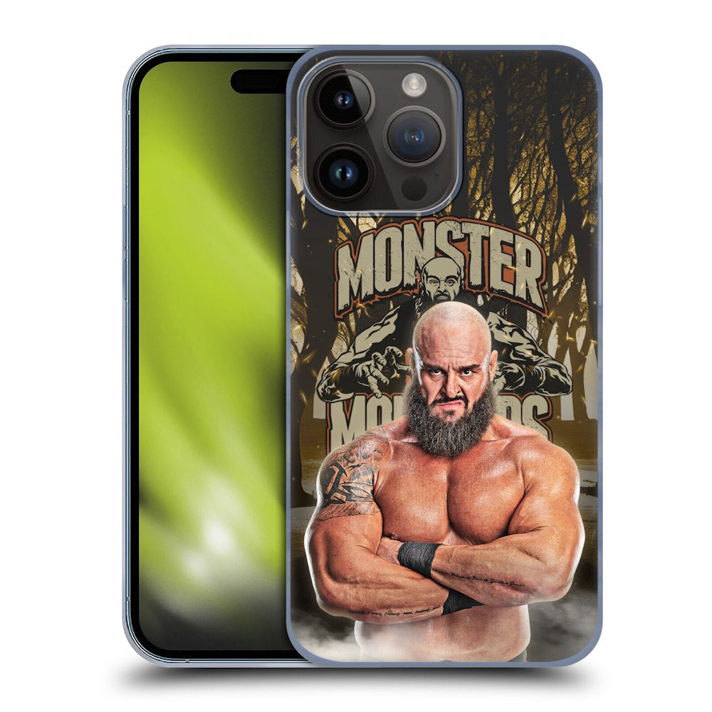 WWE -Braun Strowman Portrait ハード case / Apple iPhoneケース 【公式 / オフィシャル】