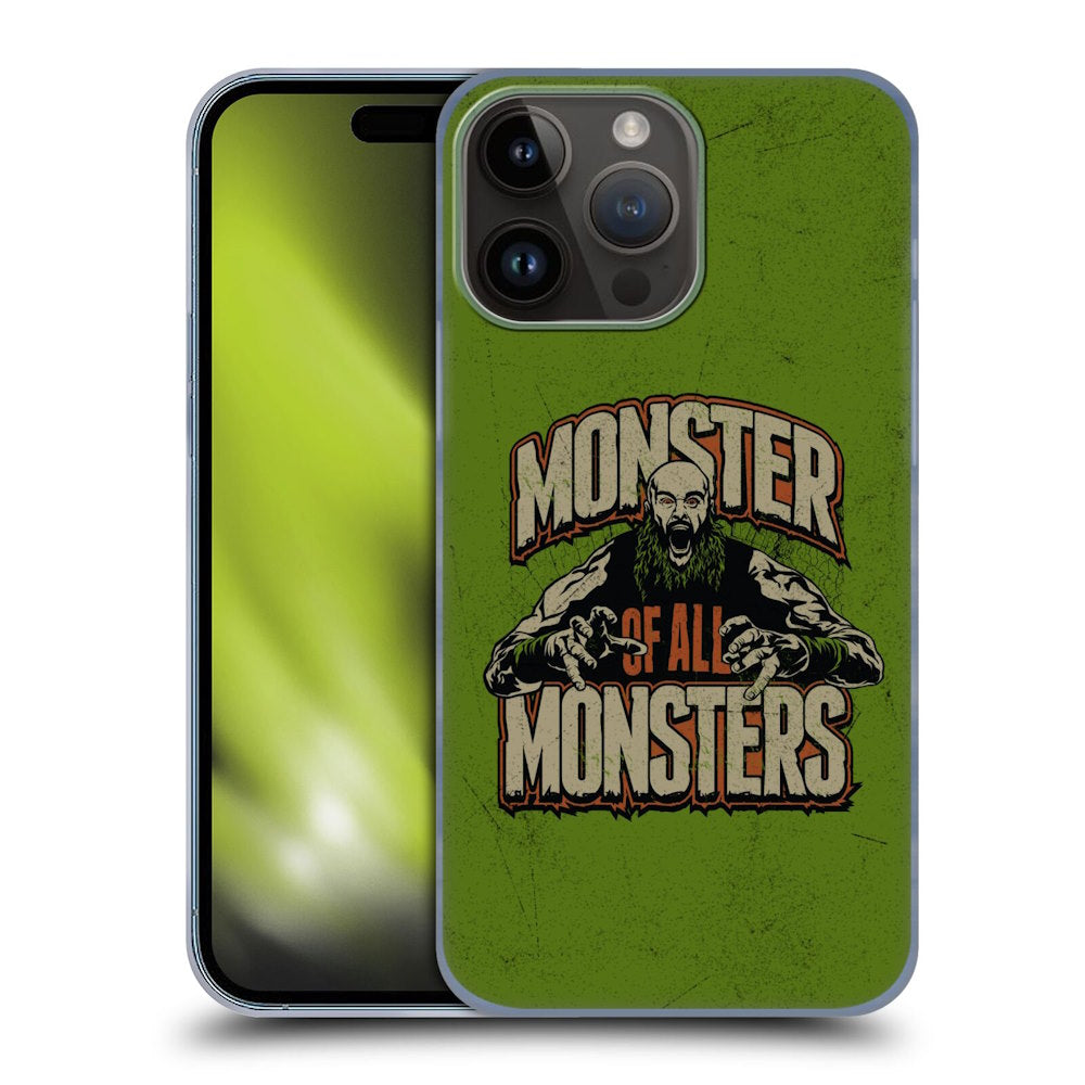 WWE ダブルダブルイー - Braun Strowman Monster Of All Monsters ハード case / Apple iPhoneケース 【公式 / オフィシャル】