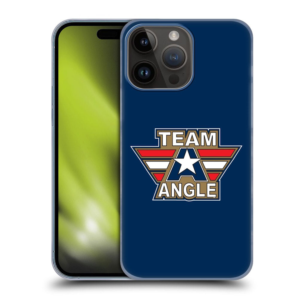 WWE ダブルダブルイー - Kurt Angle Logotype ハード case / Apple iPhoneケース 【公式 / オフィシャル】