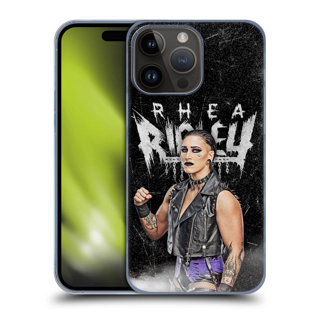 WWE ダブルダブルイー - Rhea Ripley Portrait ハード case / Apple iPhoneケース 【公式 / オフィシャル】