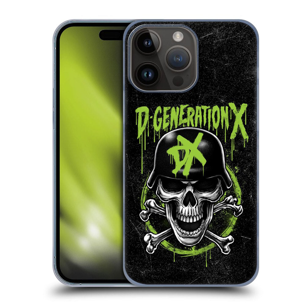 WWE ダブルダブルイー - D-Generation X Skull ハード case / Apple iPhoneケース 【公式 / オフィシャル】