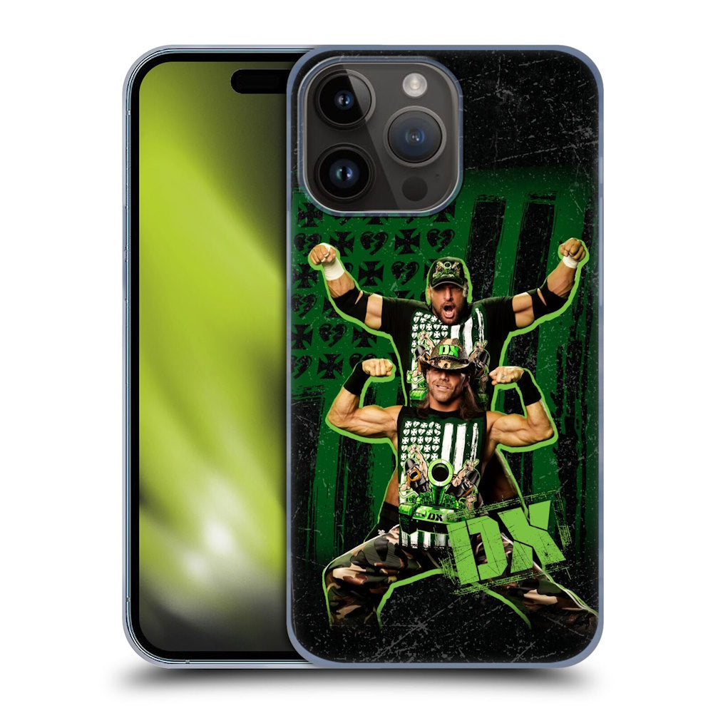 WWE ダブルダブルイー - D-Generation X DX Triple H & Shawn ハード case / Apple iPhoneケース 【公式 / オフィシャル】