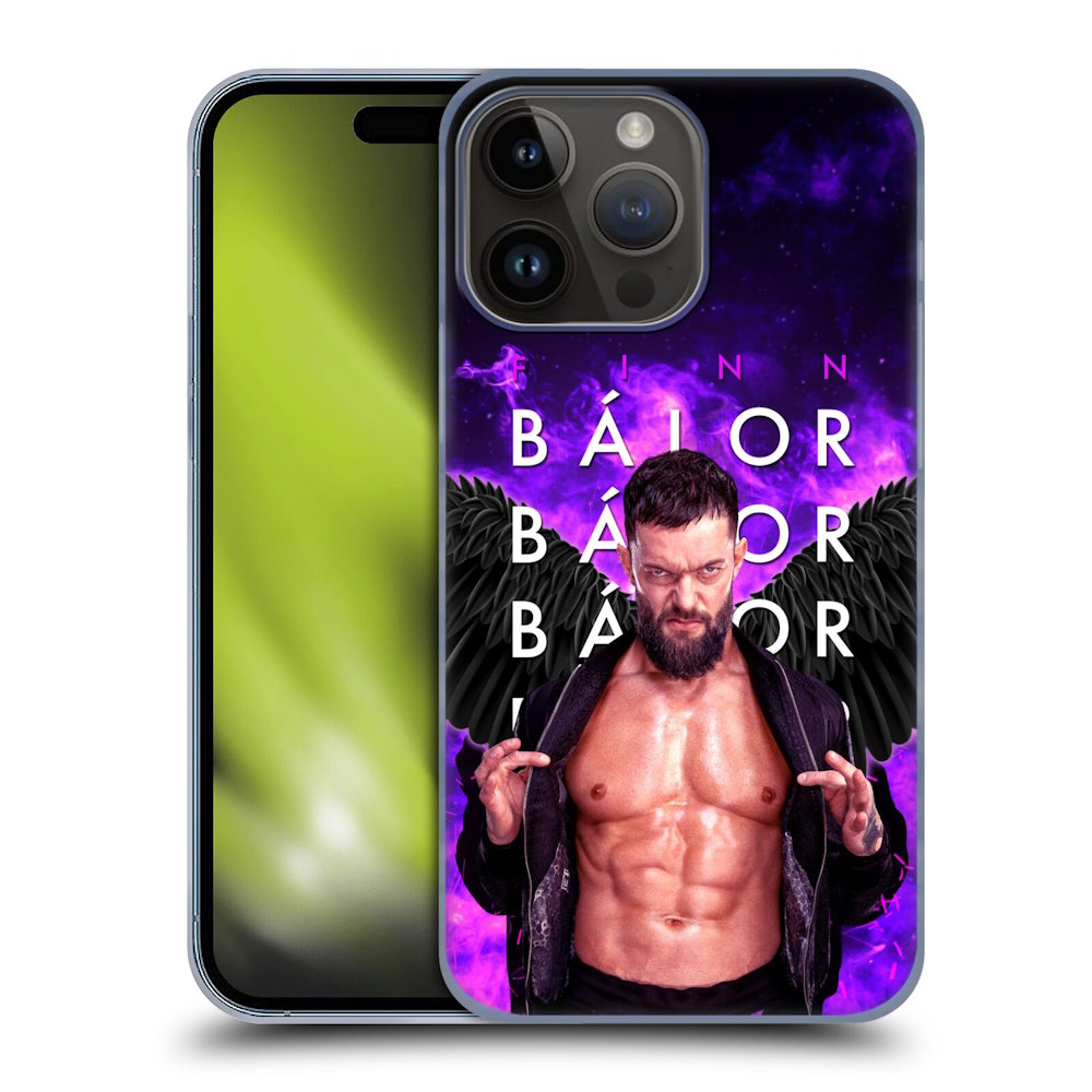 WWE ダブルダブルイー - Finn Balor Portrait ハード case / Apple iPhoneケース 【公式 / オフィシャル】