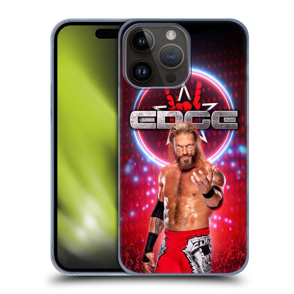 WWE ダブルダブルイー - Edge Portrait ハード case / Apple iPhoneケース 【公式 / オフィシャル】