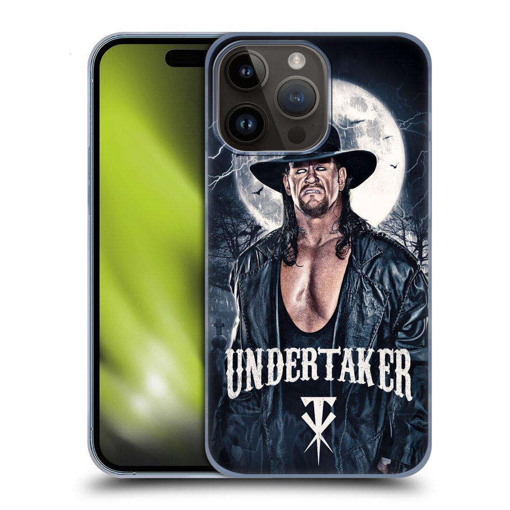 WWE ダブルダブルイー - The Undertaker Portrait ハード case / Apple iPhoneケース 【公式 / オフィシャル】