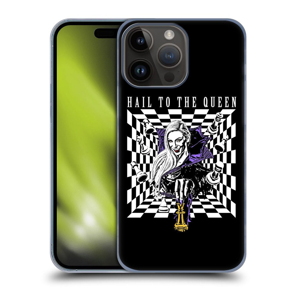 WWE ダブルダブルイー - Charlotte Flair Hail To The Queen ハード case / Apple iPhoneケース 【公式 / オフィシャル】