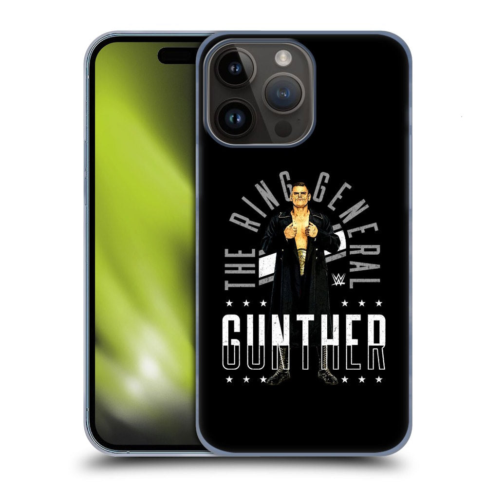 WWE ダブルダブルイー - Gunther Ring General ハード case / Apple iPhoneケース 【公式 / オフィシャル】