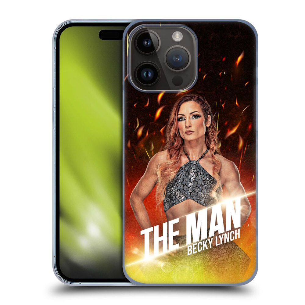 WWE  ダブルダブルイー - Becky Lynch The Man Portrait ハード case / Apple iPhoneケース 【公式 / オフィシャル】