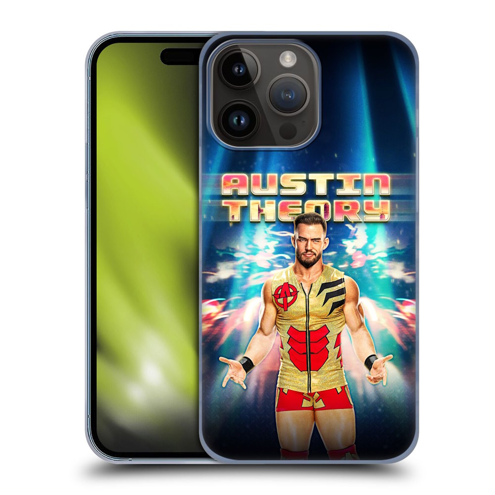 WWE ダブルダブルイー - Austin Theory Portrait ハード case / Apple iPhoneケース 【公式 / オフィシャル】