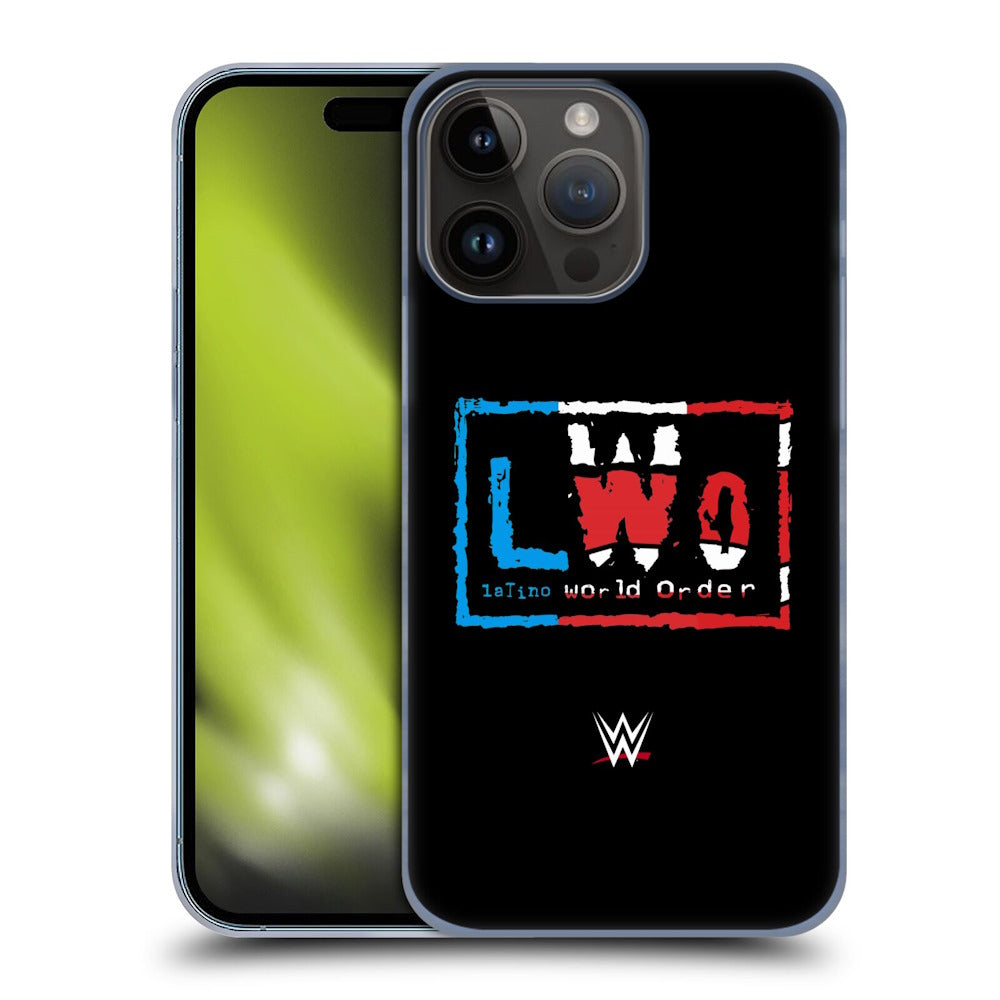 WWE ダブルダブルイー - Latino World Order LWO Flag Of Puerto Rico ハード case / Apple iPhoneケース 【公式 / オフィシャル】