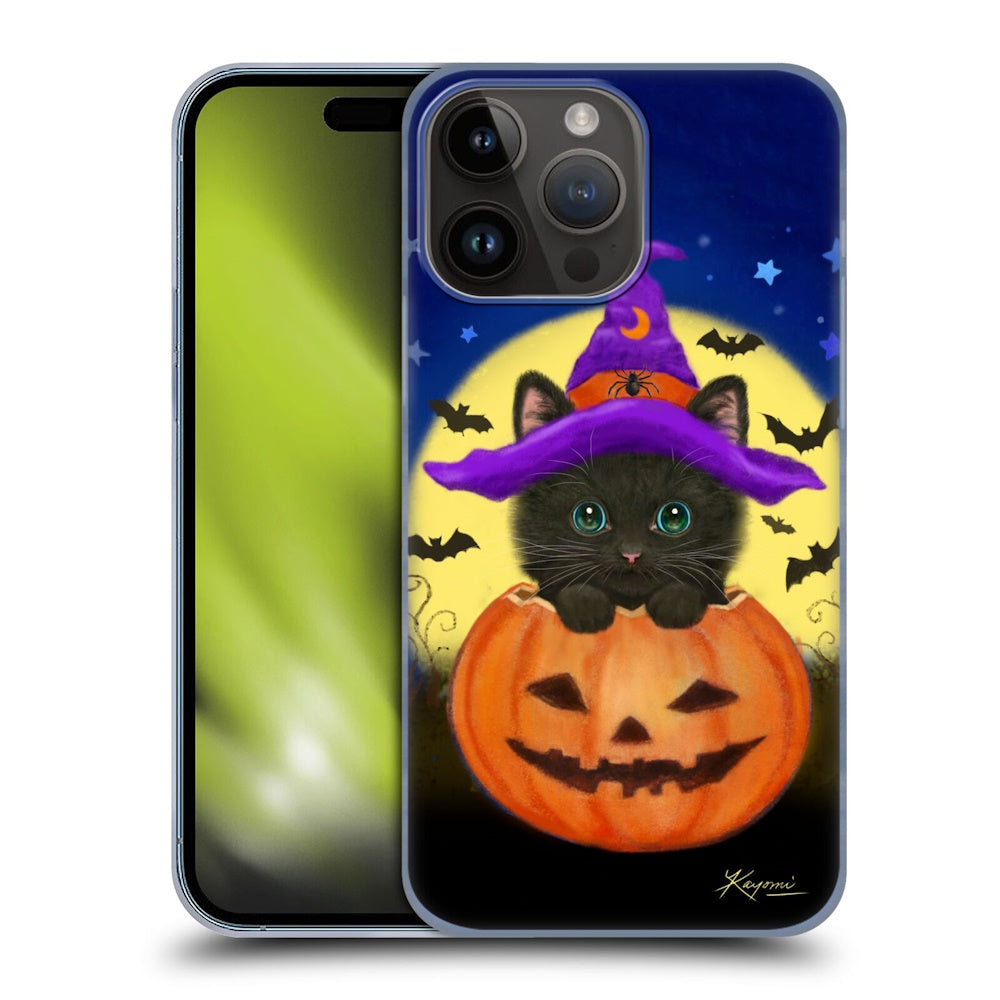 KAYOMI HARAI 原井加代美 - Halloween With Cat ハード case / Apple iPhoneケース 【公式 / オフィシャル】