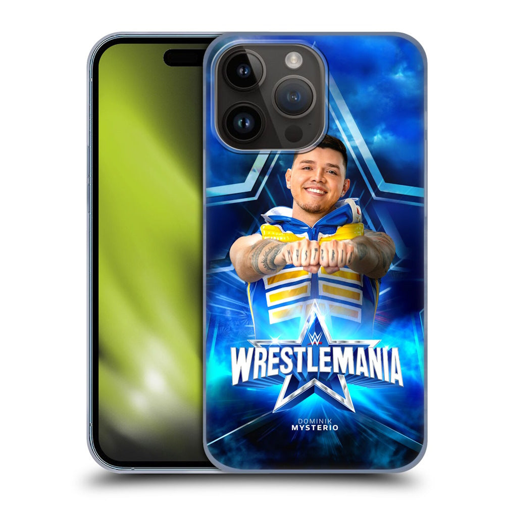 WWE ダブルダブルイー - Wrestlemania 38 Superstars Dominik Mysterio ハード case / Apple iPhoneケース 【公式 / オフィシャル】