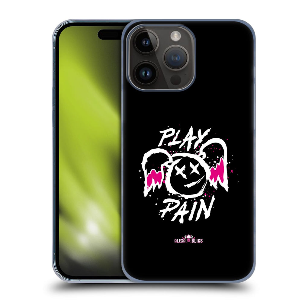 WWE ダブルダブルイー - Alexa Bliss Play Pain Smiley ハード case / Apple iPhoneケース 【公式 / オフィシャル】