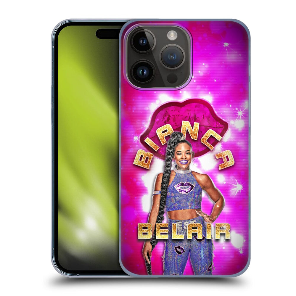 WWE ダブルダブルイー - Bianca Belair ハード case / Apple iPhoneケース 【公式 / オフィシャル】